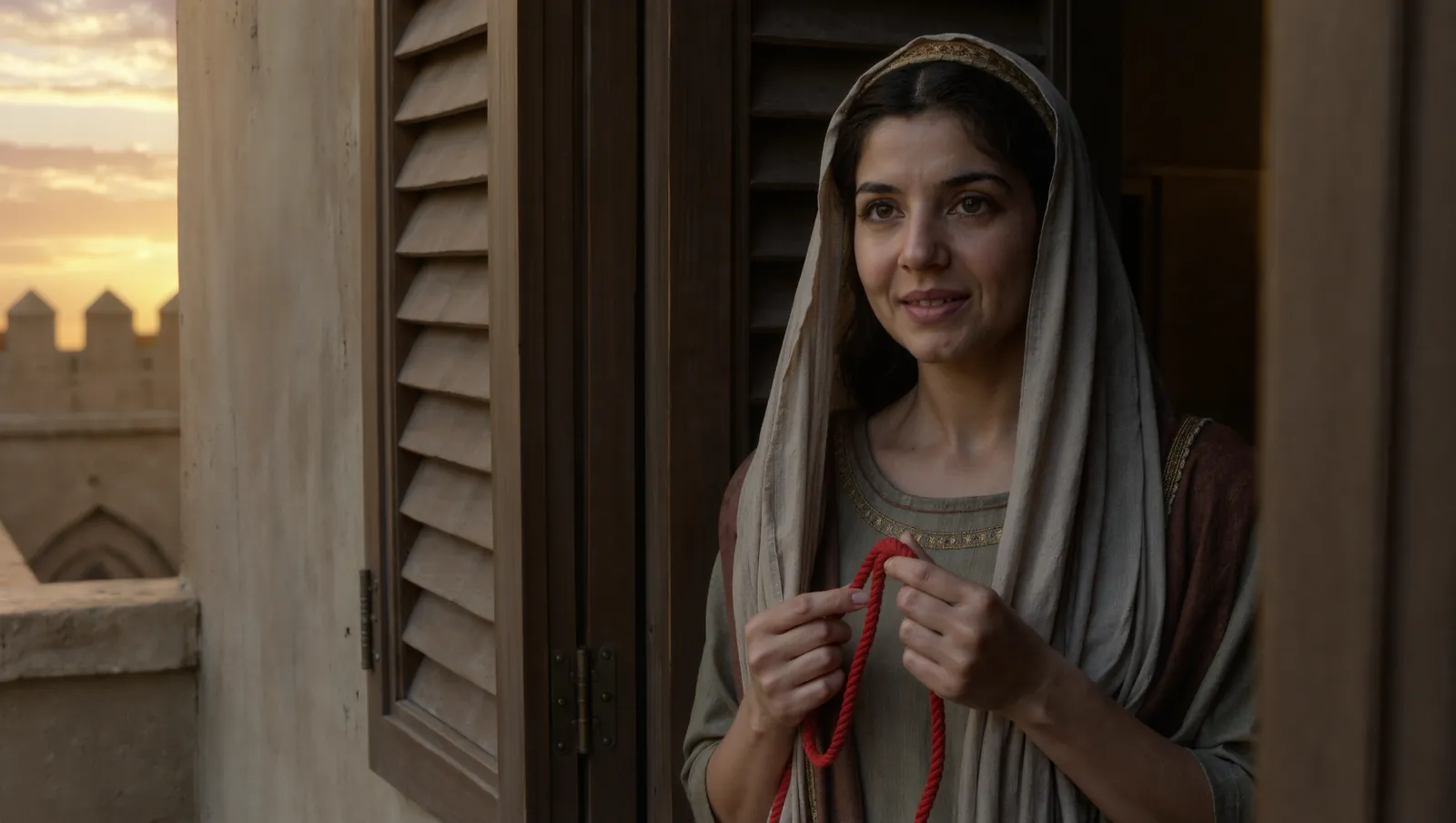 Rahab — Cordón rojo